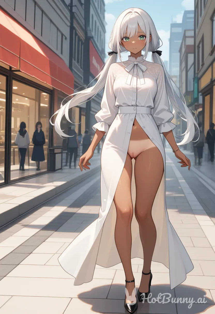 Public Ebony Ai Hentai