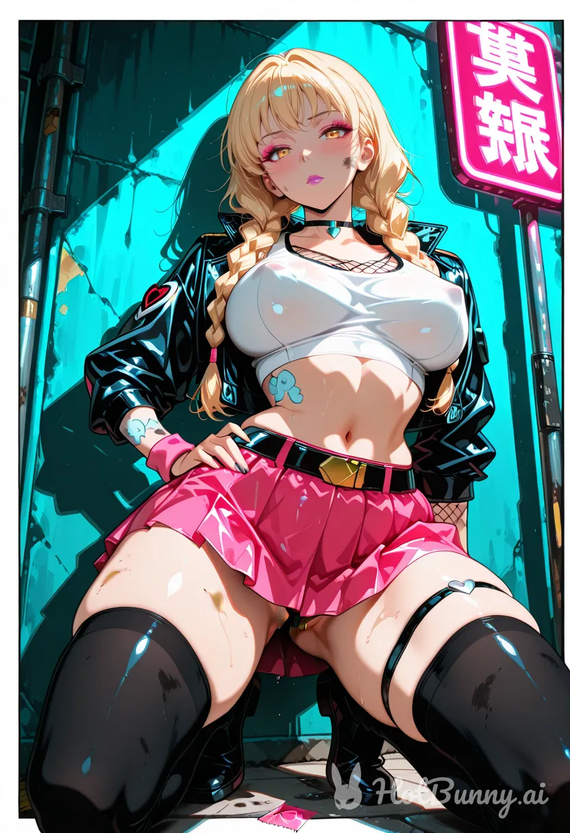 Blonde Ai Hentai