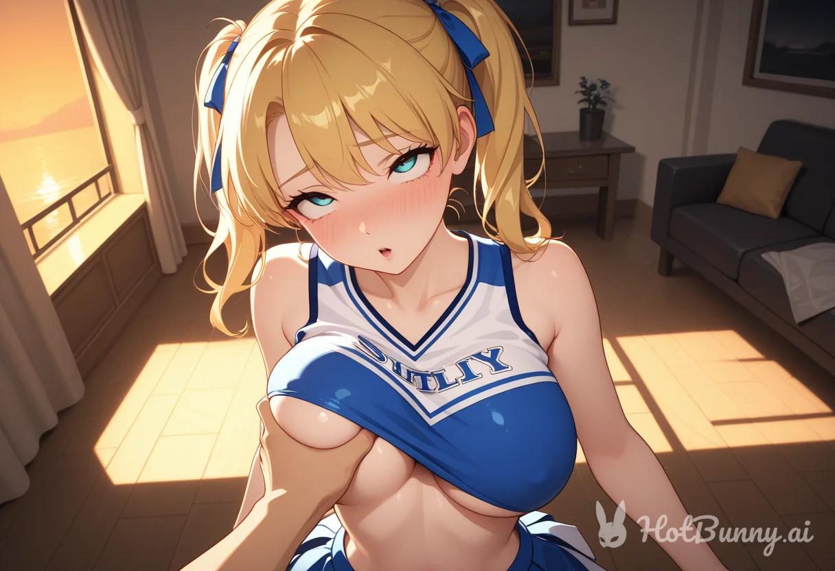 Candy titty grab