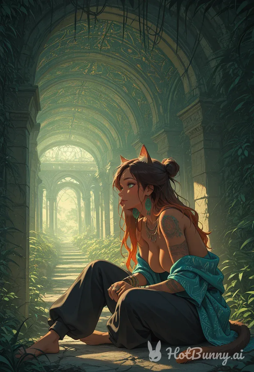 Cat Girl Ebony Ai Hentai