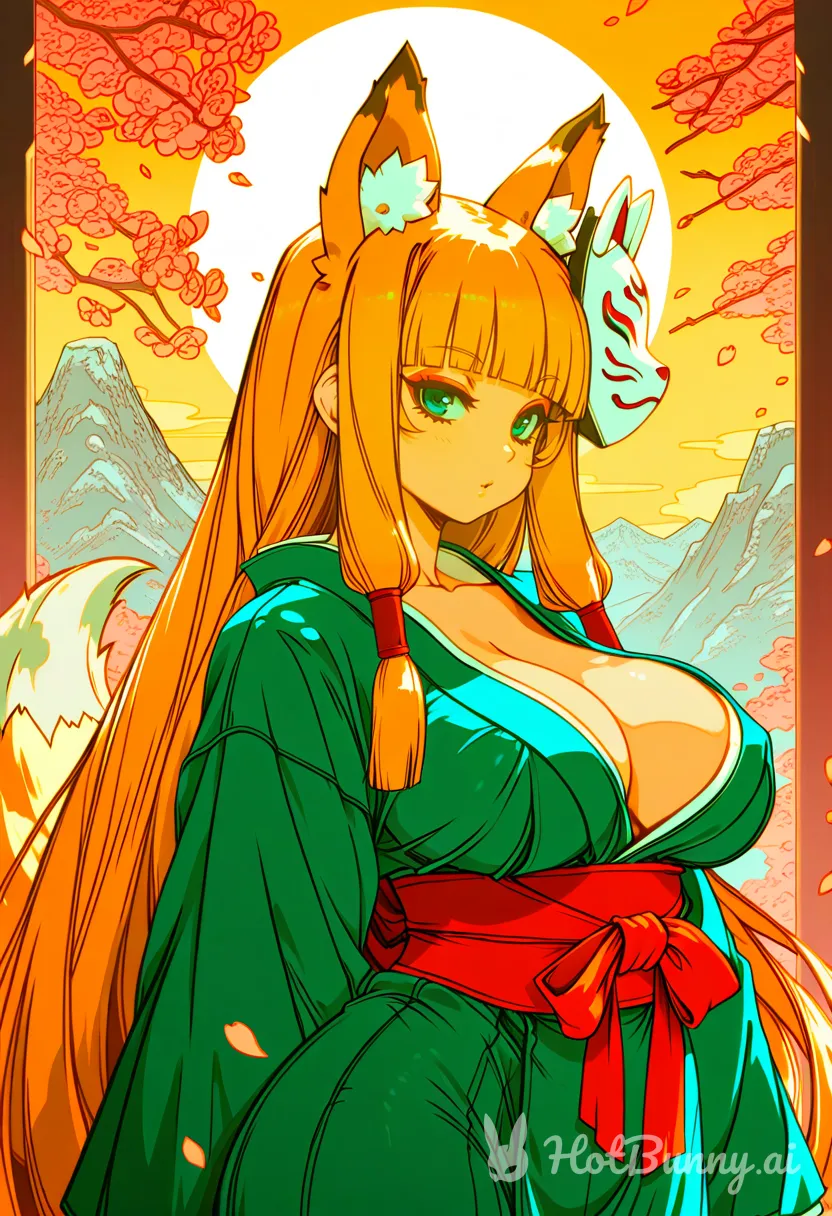 Fox Girl Blonde Ai Hentai