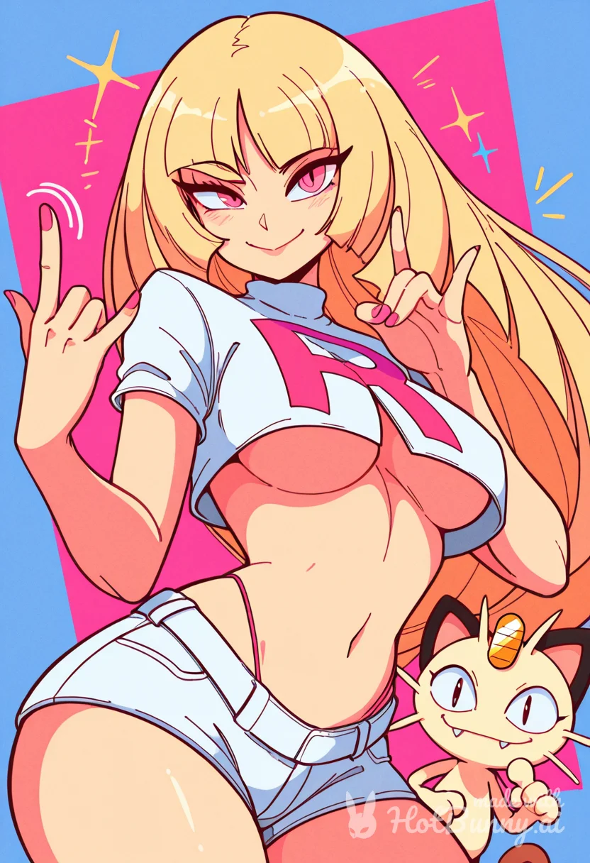 Meowth from Pokemon Ai Hentai