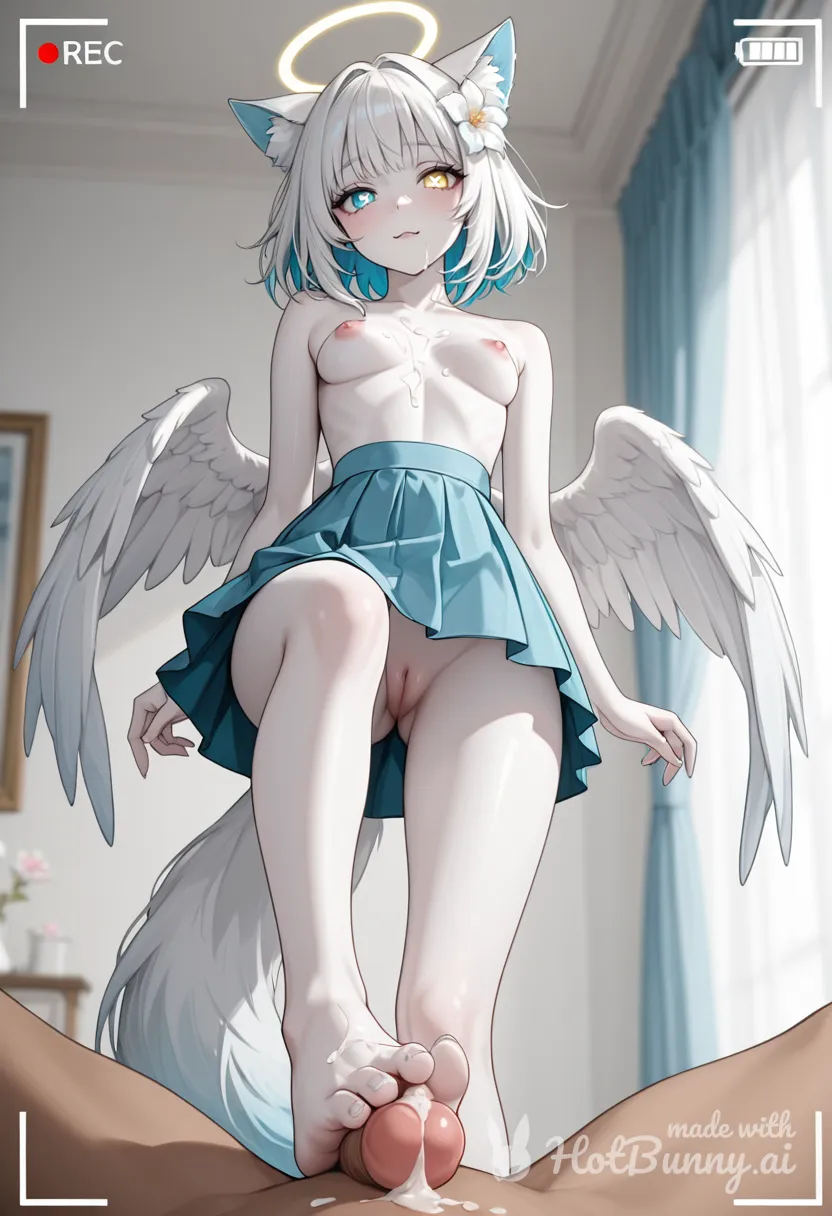 Cat Girl Footjob Pov Ai Hentai