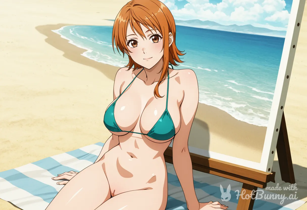 Nami before painting